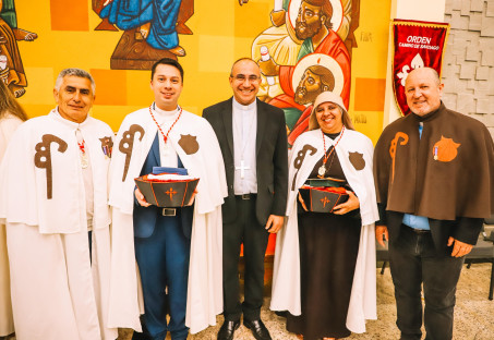 ORDEM DE SANTIAGO DE COMPOSTELA REALIZA INVESTIDURA DE CAVALEIROS E DAMAS EM NOSSA DIOCESE
